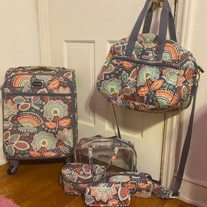 Vera Bradley Travel Set